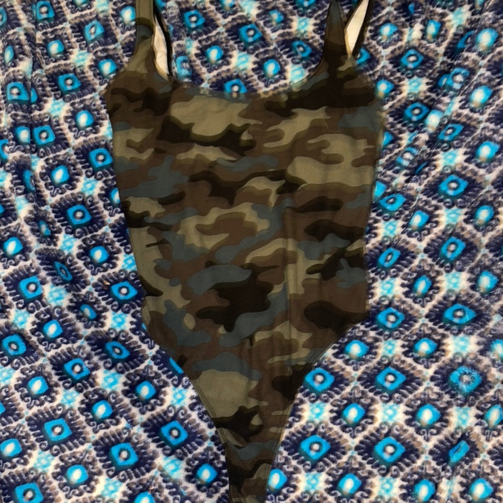 Camo bodysuit